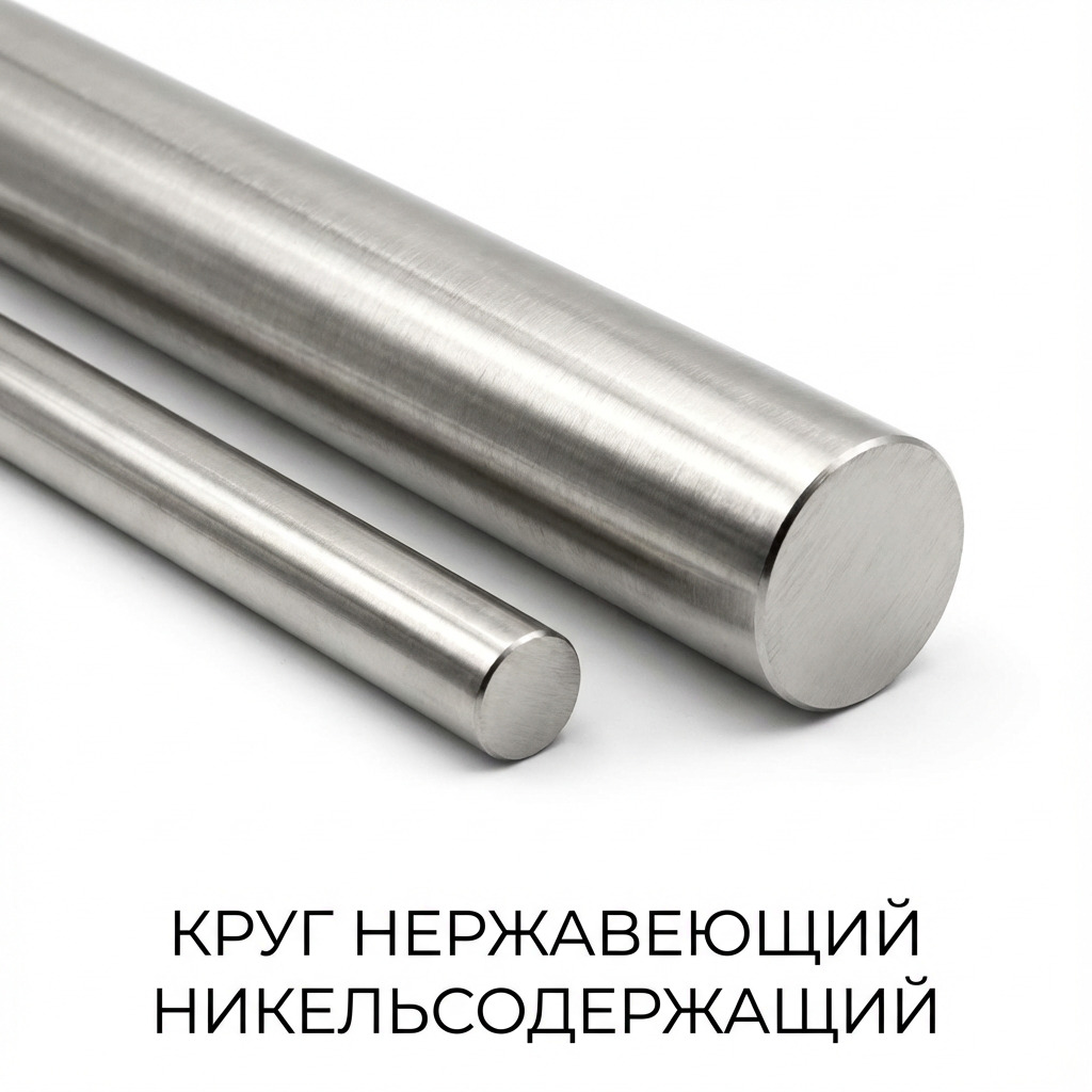 Круг нержавеющий никельсодержащий