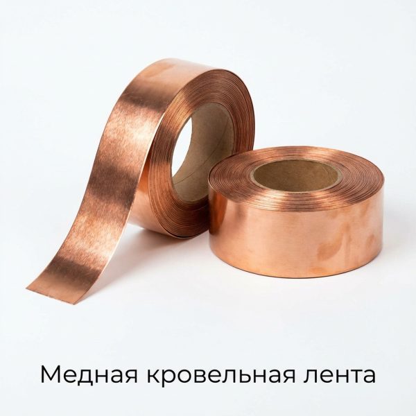 Медная кровельная лента