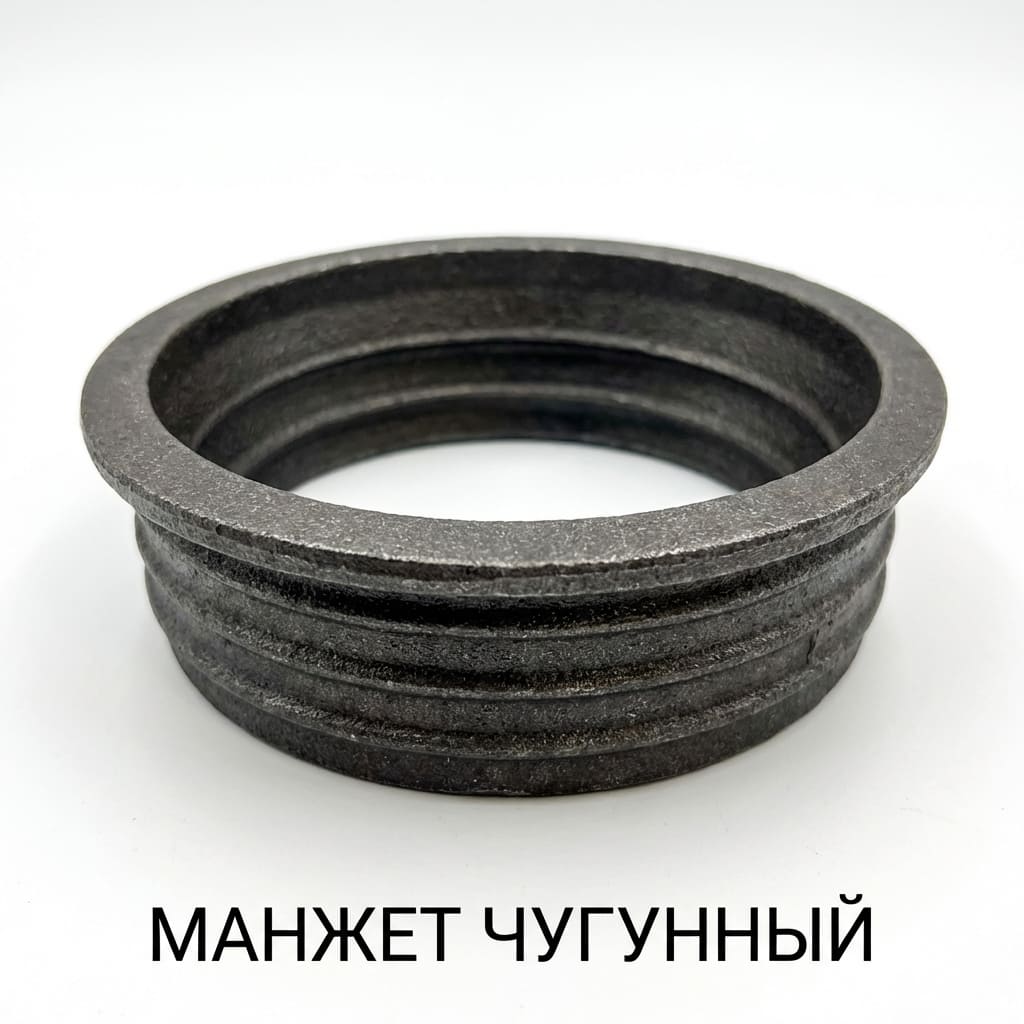 Манжет чугунный