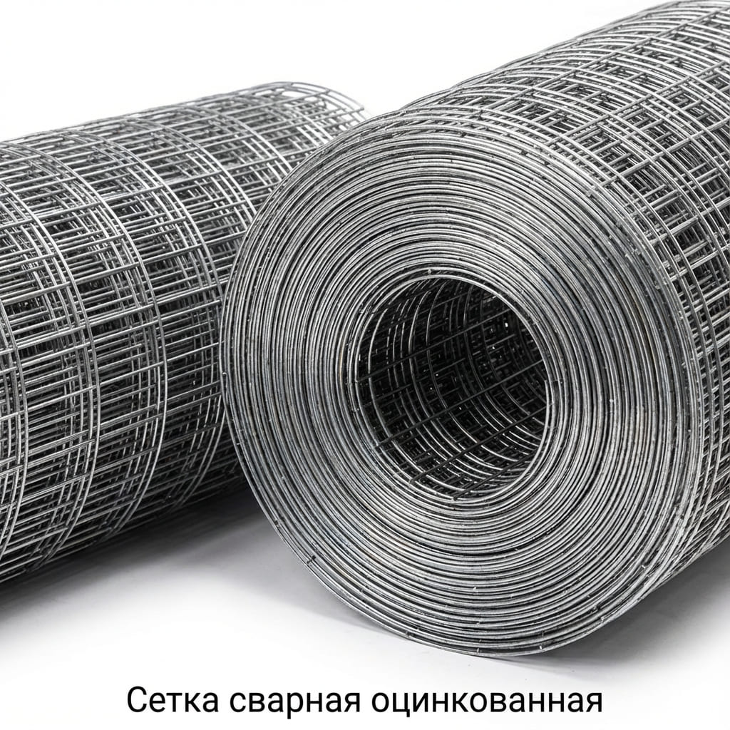 Сетка сварная оцинкованная