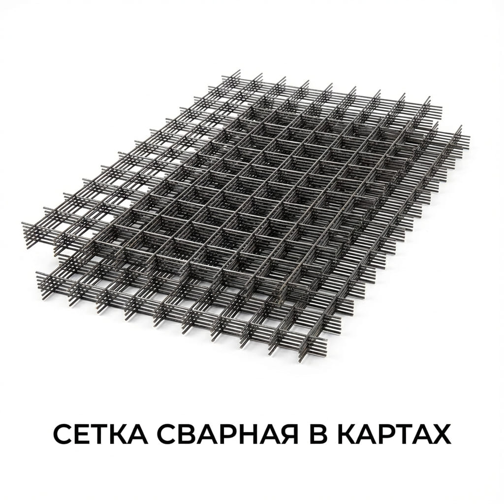 Сетка сварная в картах
