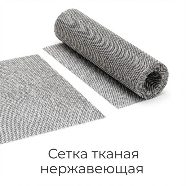 Сетка тканая нержавеющая