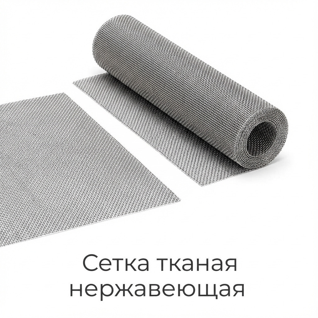 Сетка тканая нержавеющая