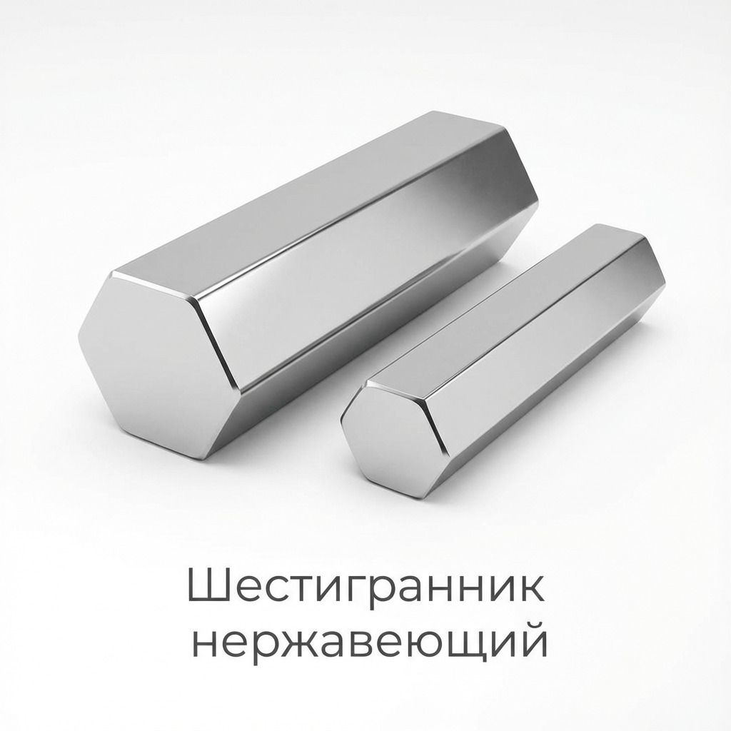 Шестигранник нержавеющий