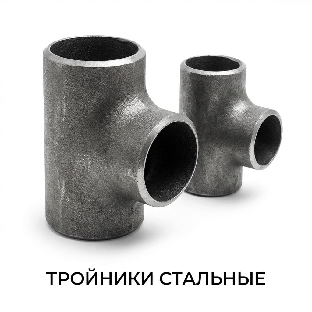 Тройники стальные