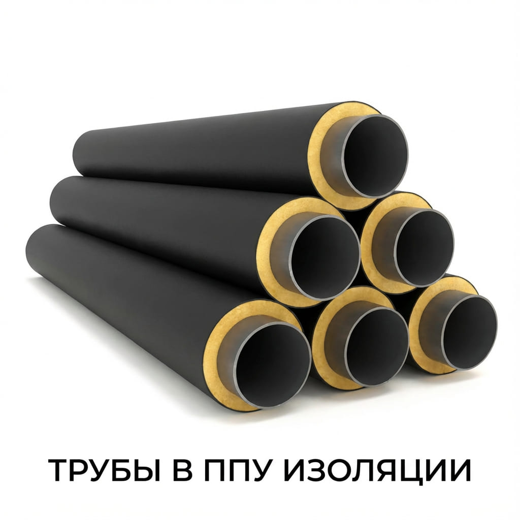 Трубы в ППУ изоляции