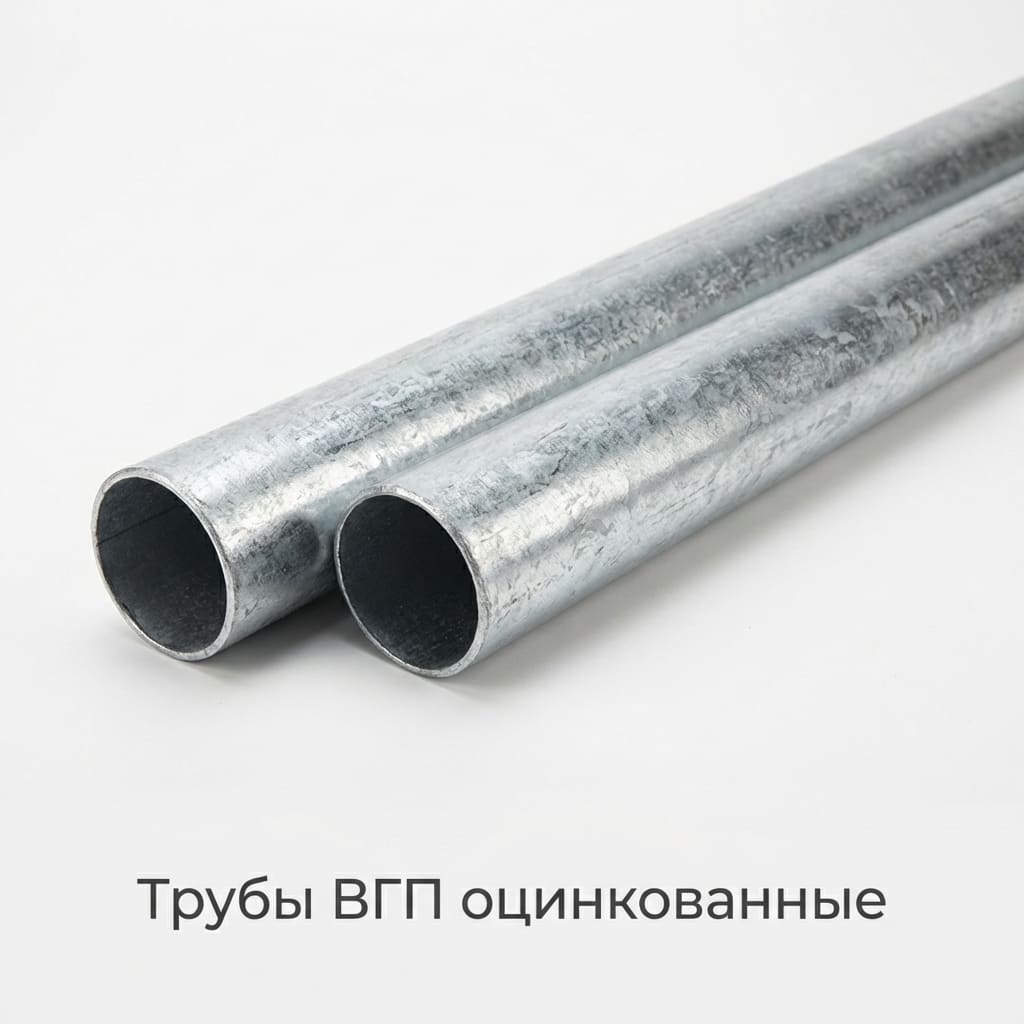 Трубы ВГП оцинкованные