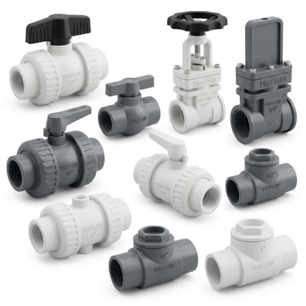 Вентили полипропиленовые